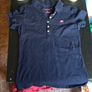 juniors medium, arepostale collar neck